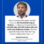 Grafik: Bezalel Smotrich, 31. Dezember 2023