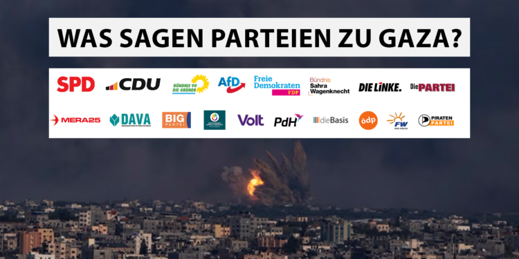 Europawahl: Wahlcheck zu Gaza