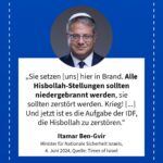 Grafik: Itamar Ben-Gvir, 4. Juni 2024