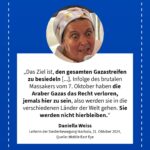 Grafik: Daniella Weiss, 21. Oktober 2024
