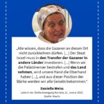 Grafik: Daniella Weiss, veröffentlicht am 11. Januar 2025