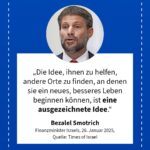 Grafik: Bezalel Smotrich, 26. Januar 2025