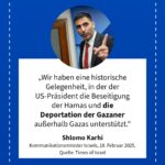 Grafik: Shlomo Karhi, 18. Februar 2025