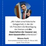 Grafik: Shlomo Karhi, 25. Februar 2025