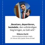 Grafik: Shlomo Karhi, 25. Februar 2025