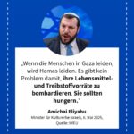 Grafik: Amichai Eliyahu, 6. Mai 2025