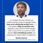 Grafik: Bezalel Smotrich, 6. Mai 2025