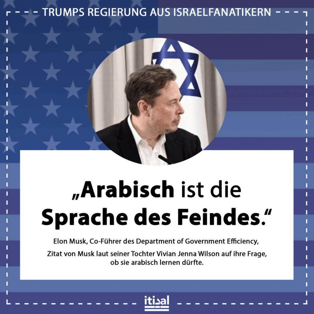 "Arabisch ist die Sprache des Feindes" - Elon Musk baut weltweit rechtsextreme Netzwerke auf
