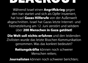Blackout: Israel zerstört letzte Internet- und Festnetzleitung in Gaza