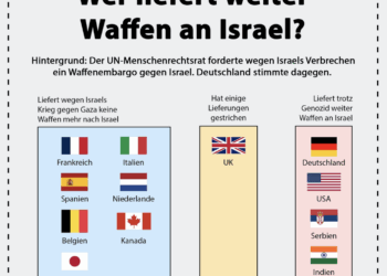Trotz Genozid in Gaza: Wer liefert weiterhin Waffen an Israel?