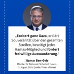 Grafik: Itamar Ben-Gvir, 3. August 2025