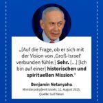 Grafik: Benjamin Netanyahu, 12. August 2025