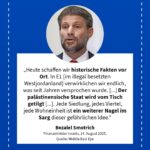 Grafik: Bezalel Smotrich, 14. August 2025