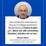 Grafik: Nissim Vaturi, 28. September 2025