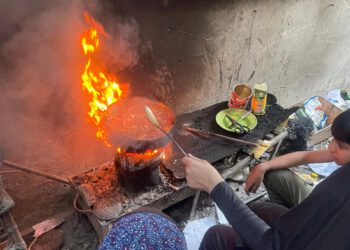 Kochen in Gaza: Aus Plastik Essen machen