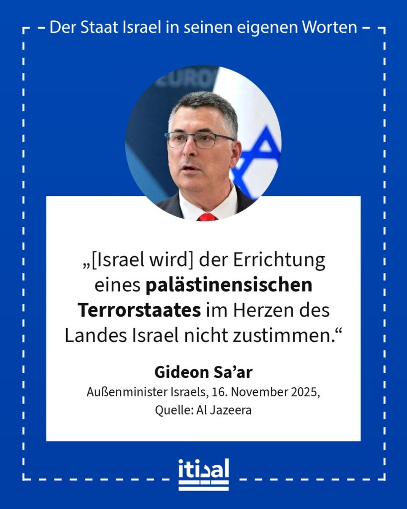 Grafik: Gideon Sa’ar, 16. November 2025