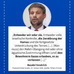 Grafik: Bezalel Smotrich, 19. Januar 2026
