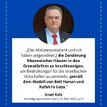 Grafik: Israel Katz, 22. März 2026