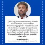 Grafik: Bezalel Smotrich, 23. März 2026