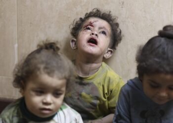 Israels Genozid in Gaza führt laut dem UN-Kinderhilfswerk UNICEF dazu, dass über eine Million Kinder in Gaza dringend psychologische Betreuung benötigen. Israel blockiert aber den Zugang. Viele Kinder werden aufgrund ihrer Traumatisierung stumm. (Foto: AP)
