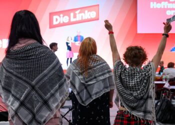 Antisemitismus in der Linken? Linke für Palästinenser (Bild: dpa)