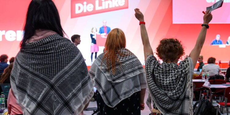 Antisemitismus in der Linken? Linke für Palästinenser (Bild: dpa)