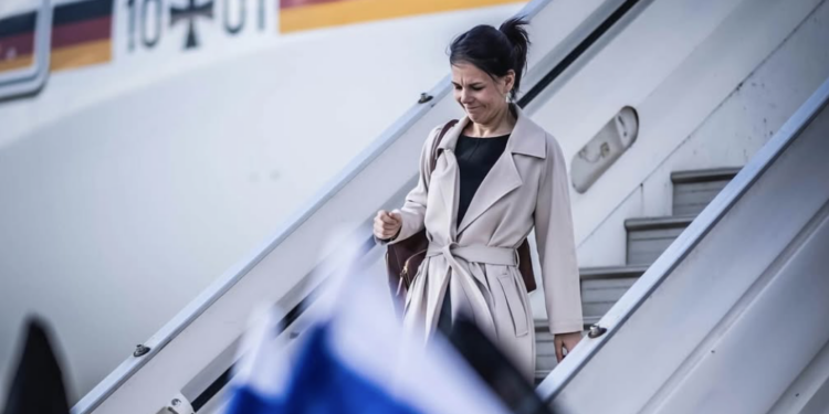 Wie stand Bundesministerin Annalena Baerbock zum Genozid in Gaza?