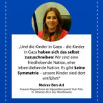 Grafik: Meirav Ben-Ari, 16. Oktober 2023