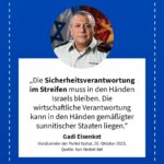 Grafik: Gadi Eisenkot, 20. Oktober 2025
