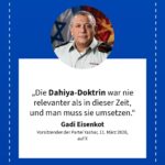 Grafik: Gadi Eisenkot, 11. März 2026